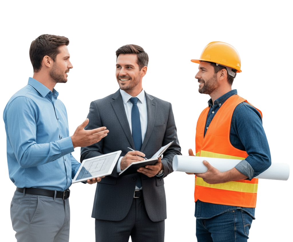 imagen de diversos clientes